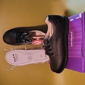 Pediped STORM black lace-up shoes